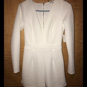 NEW Charlotte Russe white romper!